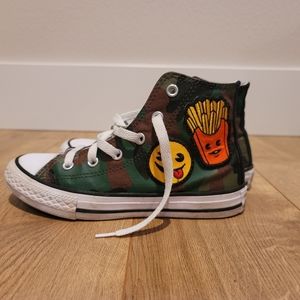 Boys Converse Burger and Fries Shoes